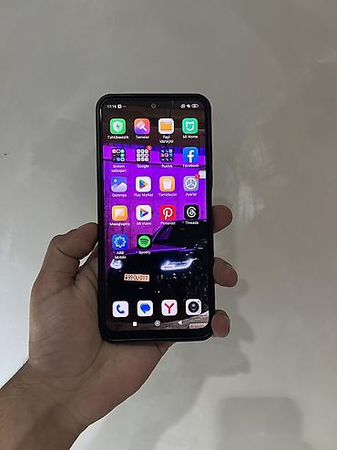 Redmi: Redmi Note 12, 128 GB, rəng - Mavi, Barmaq izi, Face ID — 10