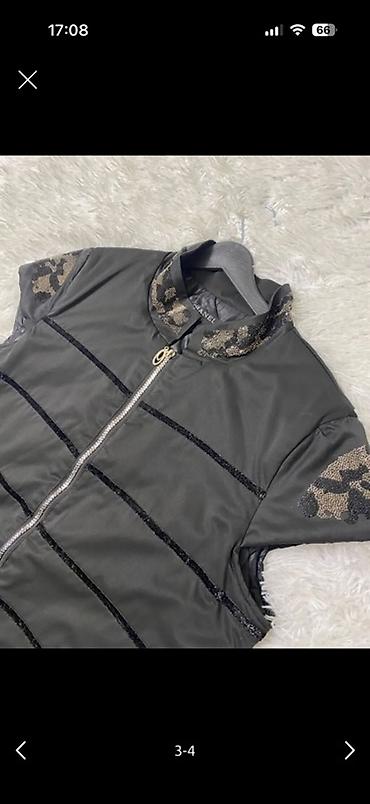 bas ortusu: Jilet, Chanel, 2XL, rəng - Qara — 3