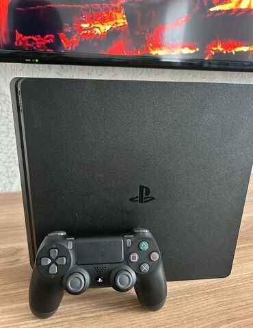playstation qiymeti: Ps4 Slim+pult+kabellər. FaxriPlaystation sizi salamlayır!Mükəmməl