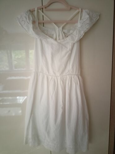 haljine na raskopcavanje: Soulcal L (EU 40), color - White, Other style, With the straps