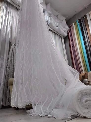 Zavese i draperije: Zavese od tila sa bogatim vezom – više dezena - Materijal: proziran — 21