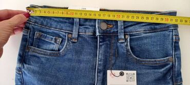 Farmerke: NOVE Zara skinny farmerke-zvoncare visokog struka, sa svim — 11