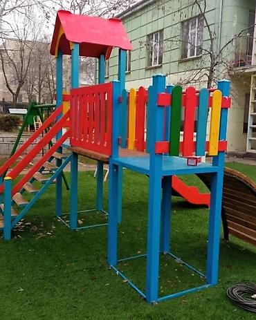 Детские горки: Горки и комплексы для детских площадок, пластик металл дерево на — 3