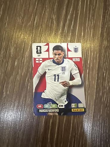 ikona: Panini futbol kartı – Marcus Rashford “HERO” - Marka/seriya: Panini — 1