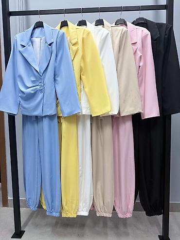 Kompleti: 🔥Ženski elegantni komplet – sako i široke pantalone
✅3700 din — 9
