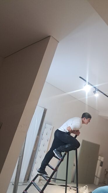 Натяжной потолок: Натяжной потолок Глянцевое, Матовое, 3D потолки Гарантия, Бесплатная консультация, Бесплатный замер — 3