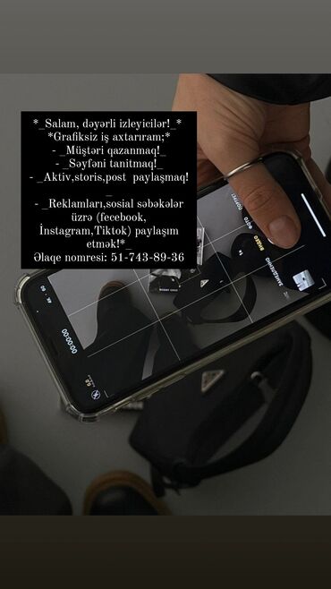 SMM menecerlər: SMM menecer tələb olunur, Onlayn iş, 18-29 yaş, 1 ildən az təcrübə