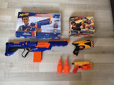 Digər oyuncaq silahlar: Original NERF blasterler 15-30azn deyişen qiymetle,real aliciya — 1