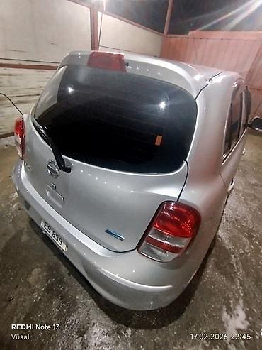 yan güzgülər s: Nissan March: 1.2 l | 2012 il Hetçbek — 1