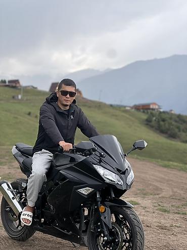 нур мото: Спортбайк Kawasaki, 250 куб. см, Бензин, Взрослый, Новый — 1