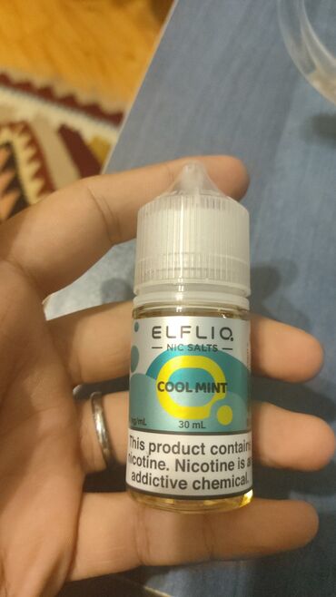 qadın alt geyimi: ELFLIQ Nic Salts – Cool Mint elektron siqaret mayesi və pod cihazı lalafo.az -da qadın alt geyimi: ELFLIQ Nic Salts – Cool Mint elektron siqaret mayesi və pod cihazı