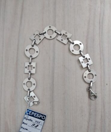 серебряные украшения из турции: Браслет, Проба 925, Женские, Б/у