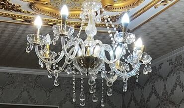 механизмы для ворот: Продается две люстры,в золоте и серебре! Б/у,состояние хорошее Цена