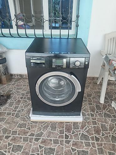 Бытовая техника: Bosch Logixx 8 VarioPerfect paltaryuyan maşın - Ön yükləməli, qara — 3
