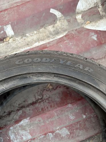 4 7: Шины 215 / 45 / R 17, Лето, Б/у, 1 шт, Легковые, Япония, GoodYear — 2