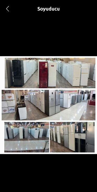 Plitələr və bişirmə panelləri: Məhsul: Soyuducu Təsvir: - Müxtəlif model və ölçülərdə soyuducuların