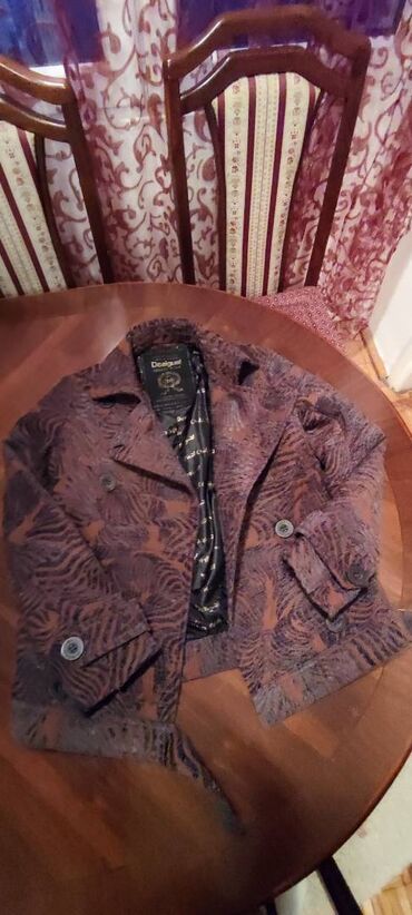 Kaputi: Desigual, S (EU 36), Leopard, krokodil, zebra, Sa postavom — 7