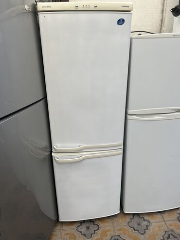 Бамперы: Холодильник Samsung, Б/у, Двухкамерный, No frost, 54 * 170 * 60