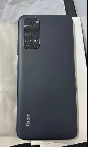 redmi note 11 barter: Xiaomi Redmi Note 11, 128 GB, rəng - Qara, 
 İki sim kartlı, Barmaq izi, Sensor