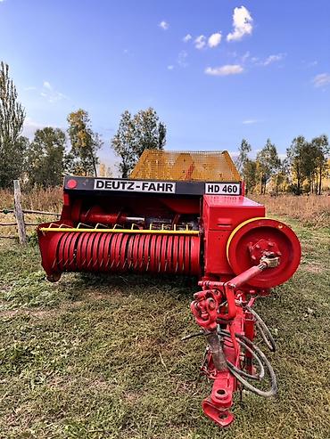 Пресс-подборщик тюковый DEUTZ-FAHR HD 460 - Назначение: подбор