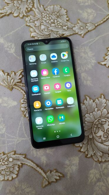 телефоны обмен: Samsung Galaxy A10s, Б/у, 32 ГБ, цвет - Черный, 2 SIM
