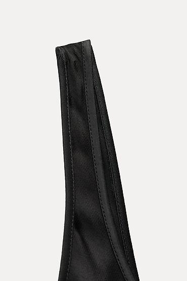 Kəmərlər: ZARA teze etiketli saten don 
S razmer — 14