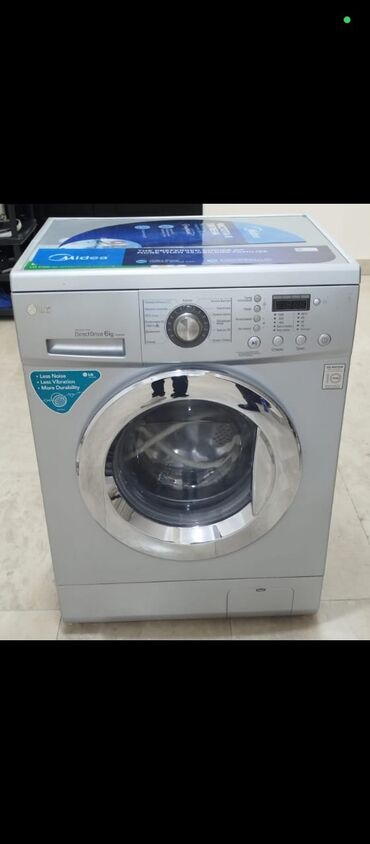 kofe maşın: Paltaryuyan maşın LG, 6 kq, Avtomat, Qurutmasız