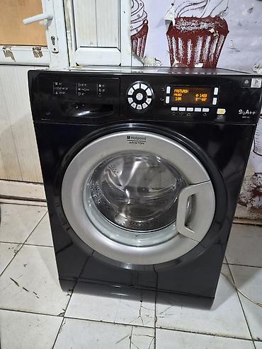 bosch pitiminutka: Paltaryuyan maşın Hotpoint Ariston, 9 kq, İşlənmiş, Avtomat, Qurutma var, Pulsuz çatdırılma — 3