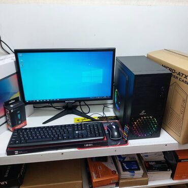 Masaüstü kompüterlər və iş stansiyaları: Oyun üçün Kompüter "RGB Legion Core i5 3470 GTX1050Ti 4GB 256GB NVME” -da lalafo.az — 6 Masaüstü kompüterlər və iş stansiyaları: Oyun üçün Kompüter "RGB Legion Core i5 3470 GTX1050Ti 4GB 256GB NVME” — 6