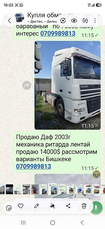 Тягачи: Тягач, DAF, Без прицепа — 12