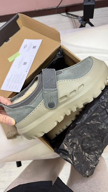 женские сабо: Тёплые зимние сабо/лоферы UGG с мехом - Модель: сабо закрытого типа с — 4