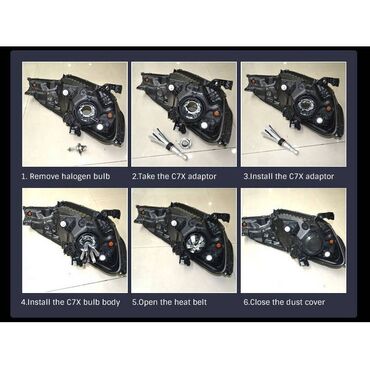 Auto delovi: H7 LED 100% canbus bez ventilatora 8C 12V 24v EXTRA KVALITET Jedne od — 6