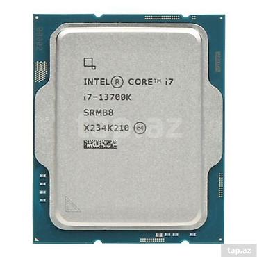 notebok i7: Intel Core i7‑13700K prosessor - Soket: FCLGA1700 - Ümumi nüvələr: 16 — 1
