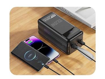 power case: ⚡ POWER BANK HOCO DB50 GREAT — 80000 mAh, 22.5W FAST CHARGING, ЧЁРНЫЙ — 5