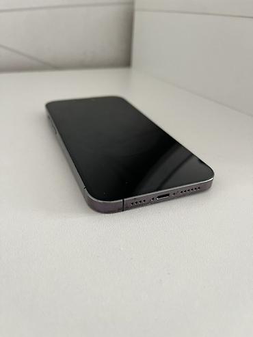 Apple iPhone: IPhone 14 Pro Max, Б/у, 256 ГБ, Deep Purple, Чехол, 87 % — 2