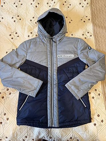 pull and: Мужская куртка, S, Puma, Б/у, цвет - Серый, Самовывоз, Платная доставка — 1