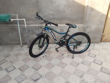qiz usaqlari ucun velosipedler: İşlənmiş Dağ velosipedi 24", sürətlərin sayı: 21, Ödənişli çatdırılma