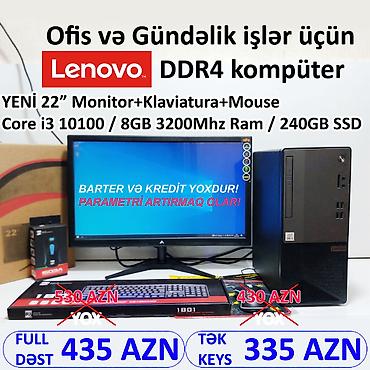 Masaüstü kompüterlər və iş stansiyaları: FÜRSƏTDƏN YARARLANIN!!! BÜTÜN KOMPÜTERLƏR MAYA DƏYƏRİNDƏN AŞAĞI!! ⭐Tək — 1