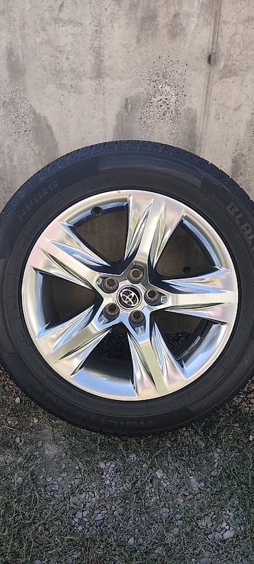 honda lago: Колеса в сборе 245 / 55 / R 19, Всесезонная, Б/у, Комплект, Внедорожные (АТ/МТ), Литые, отверстий - 5 — 4