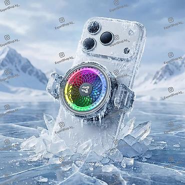 poco c31: Магнитный кулер для охлаждения смартфона Hoco GA6 — компактное — 9