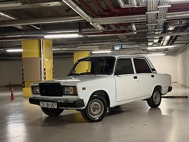 VAZ (LADA): VAZ 2107 “Classic” sedan - Kuzov: 4 qapılı, ağ rəng, sadə və düz — 20