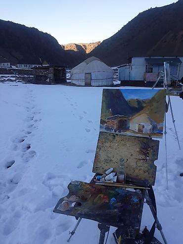 Картины: Педогог художник живописец.Работал в образовательных центрах с детьми — 4