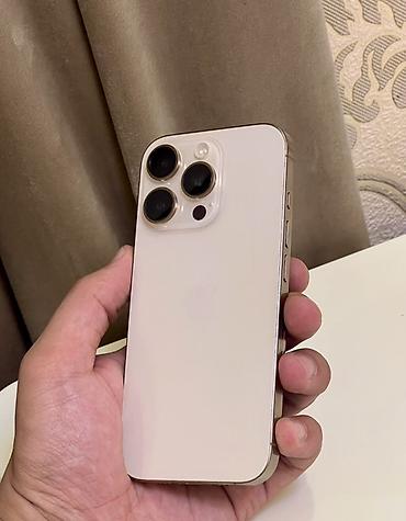 apple 14pro: IPhone 16 Pro, 128 GB, Desert Titanium, Face ID — 1