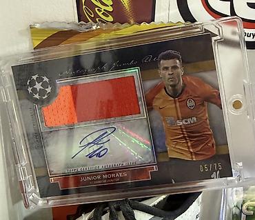 pokemon kartları: Junior Moraes Imzali Relic Topps karti, gorush ancag Sahil — 1