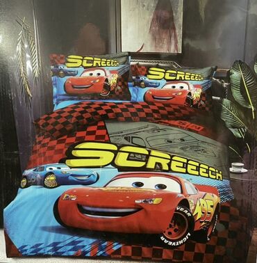 двуспальные кроват: Детские комплекты постельного белья с героями разных расцветок для at lalafo.kg двуспальные кроват: Детские комплекты постельного белья с героями разных расцветок для