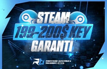Клавиатуры: ⭐️**50$ - 200$ [85 AZN - 340 AZN] STEAM TƏSADÜFİ AÇAR⭐️ ⭐️100$ - 200$