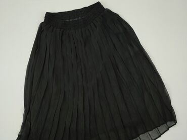 beżowa spódnice eko skóra: Skirt, S (EU 36), condition - Very good