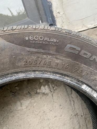 215 55 16: Летние шины пара Continental с технологией EcoPlus+. Размер: 205/65 — 2