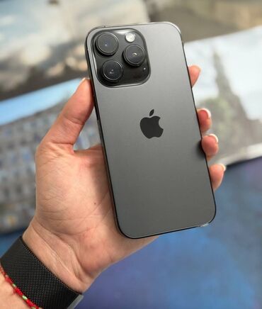IPhone 14 Pro, 256 GB, Jet Black, Zəmanət, Kredit, Simsiz şarj