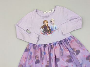 długie letnie sukienki w kwiaty allegro: Dress, H&M, 5-6 years, 110-116 cm, condition - Perfect
